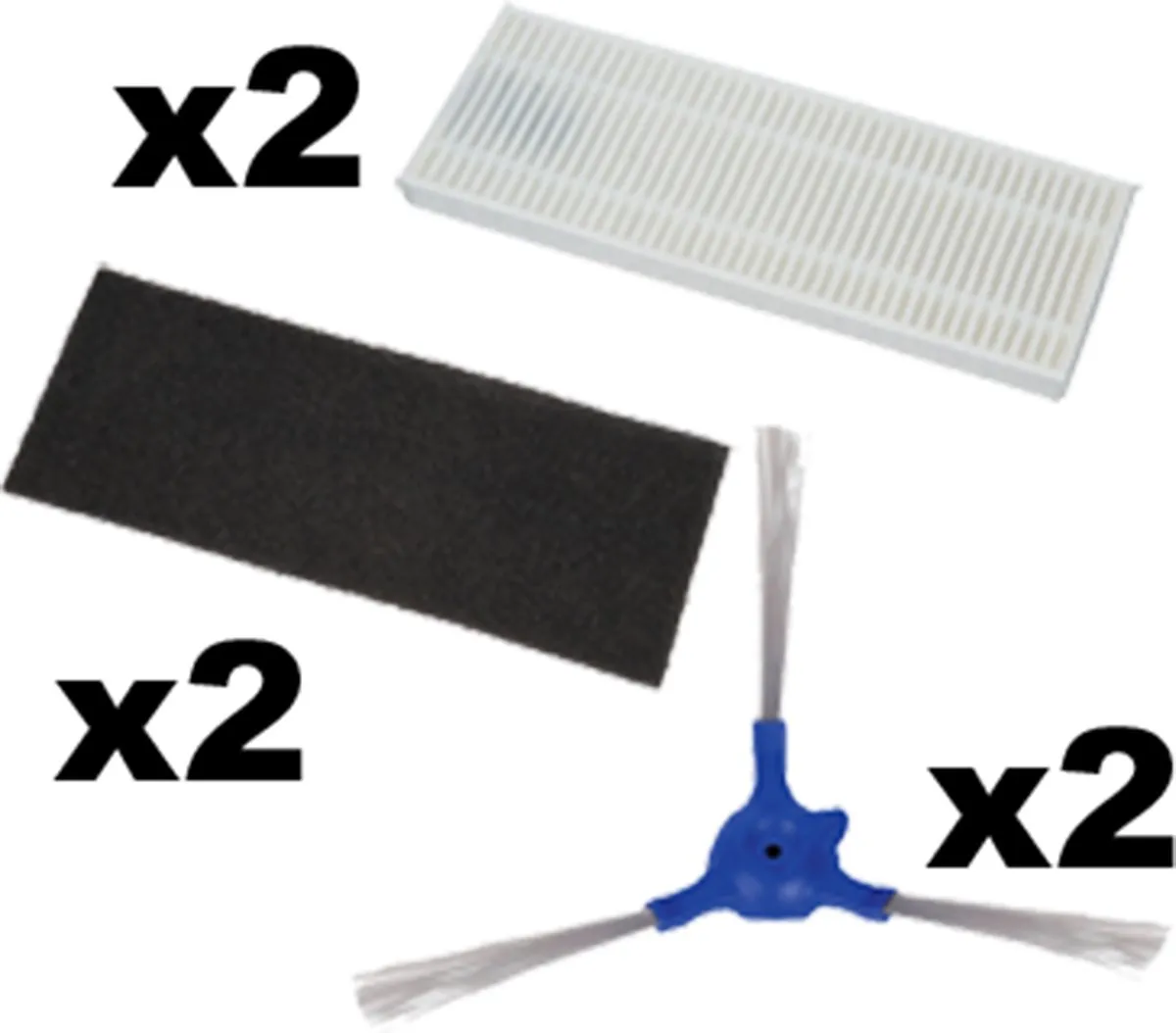 Rowenta ZR720002 Starterkit Borstels & Filters - 4-delig