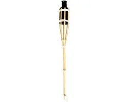 Esschert Design Tuinfakkel Bamboe 60cm - Navulbaar - Multi