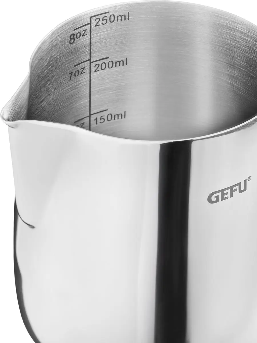 GEFU Barista Melkkan 250ml - RVS - 7cm