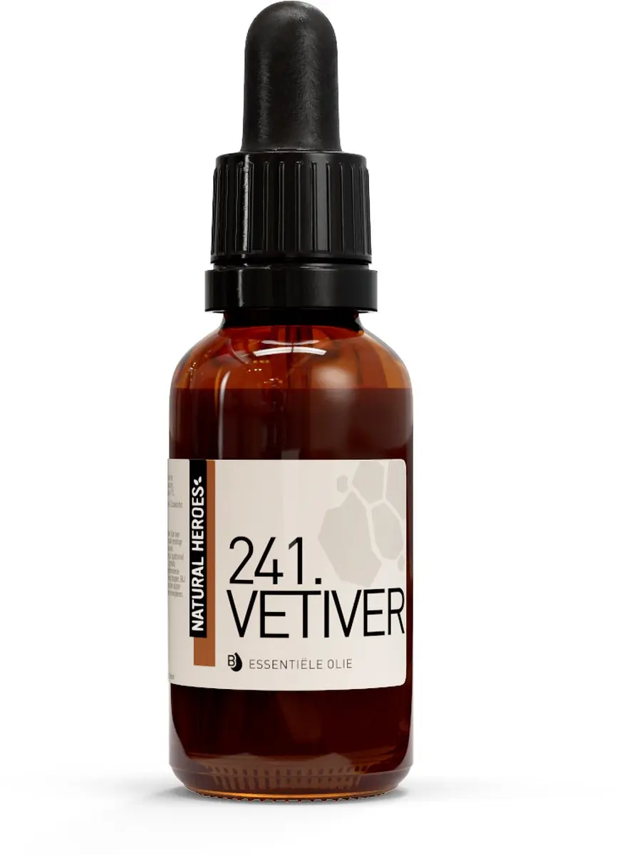 Natural Heroes Vetiver Etherische Olie 30ml