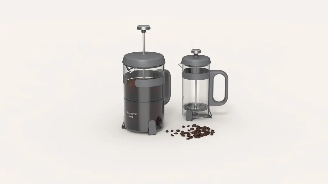 BergHOFF LEO Koffie- en Theepers 0,80L - Antraciet