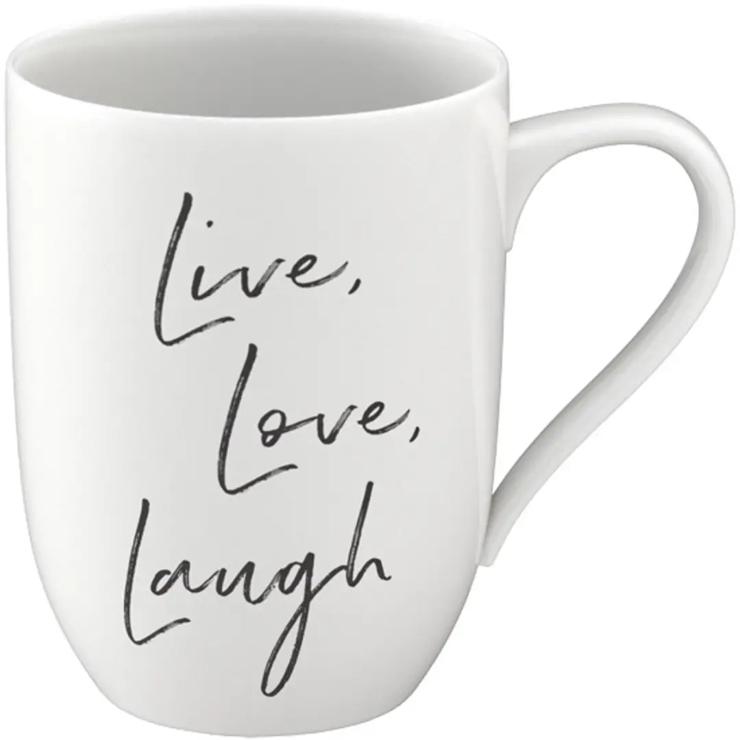 Villeroy & Boch Live Love Laugh Beker 290ml