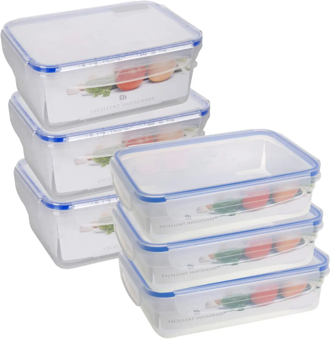 Excellent Houseware Vershoudbakjes 2-delig