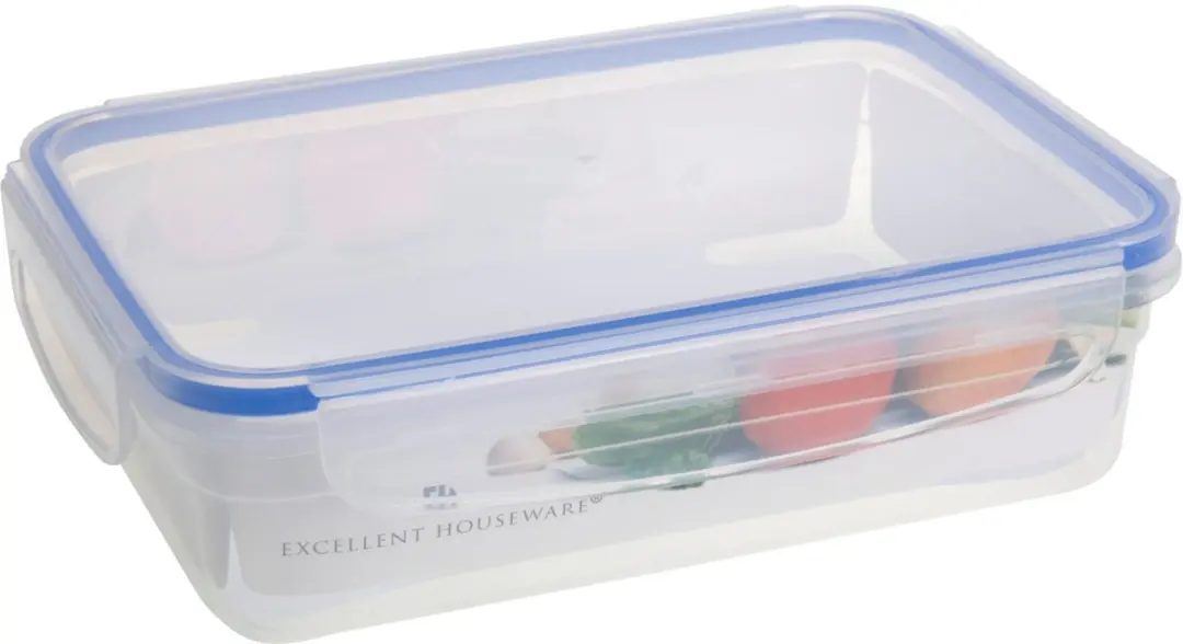 Excellent Houseware Vershoudbakjes 2-delig - 1400ml & 2200ml - 6 Stuks