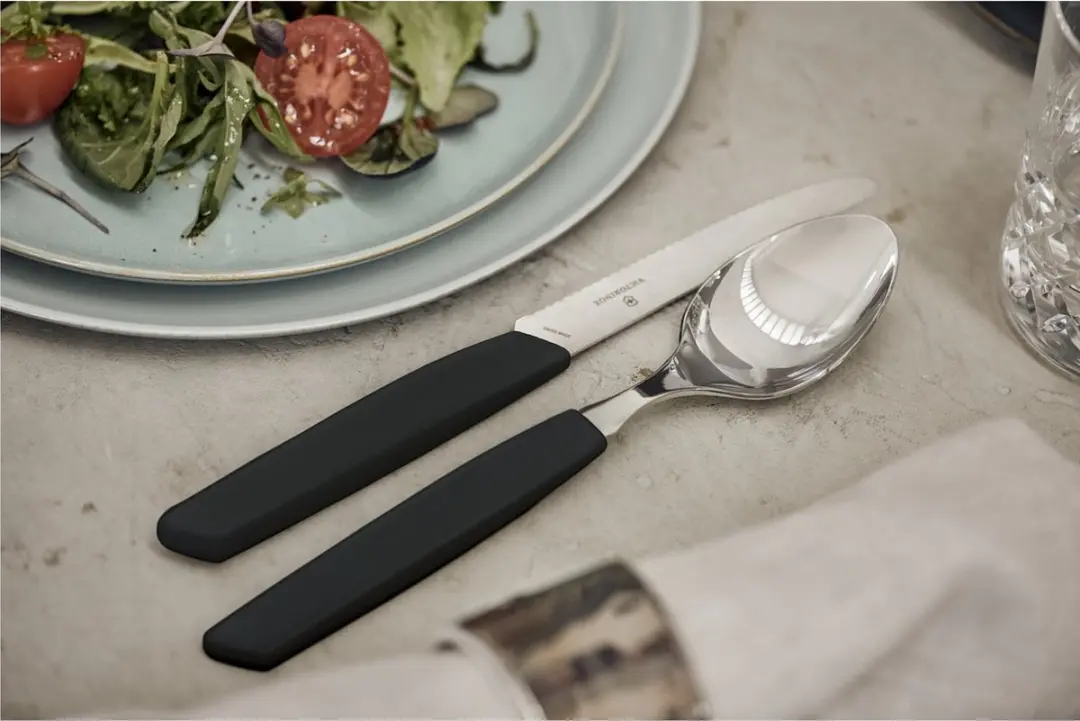 Victorinox Swiss Modern Tomatenmessen 6-delig - RVS/Zwart