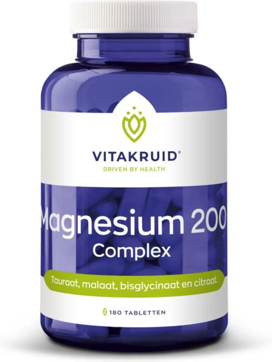 Vitakruid Magnesium 200 Complex - 2x180 Tabletten