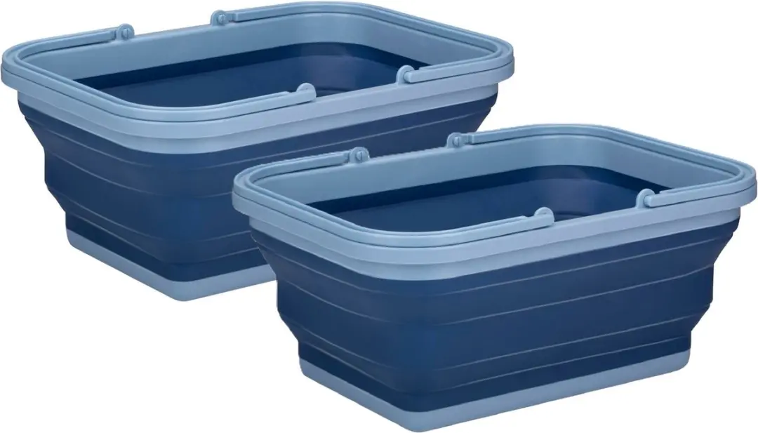 Alpina Opvouwbare Wasmand 2x