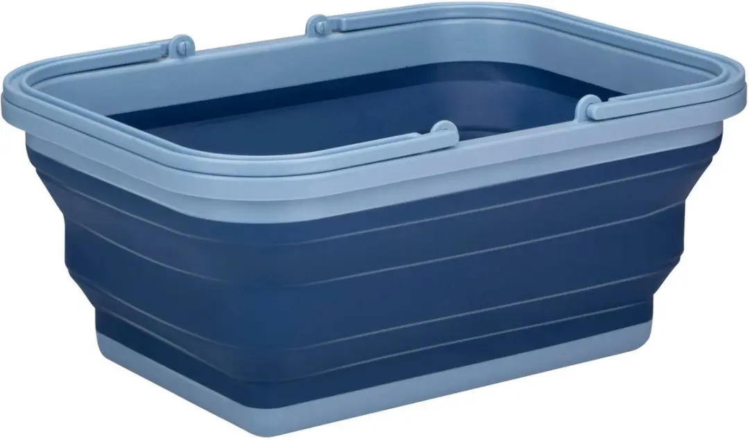 Alpina Opvouwbare Wasmand 2x - 19L - Blauw