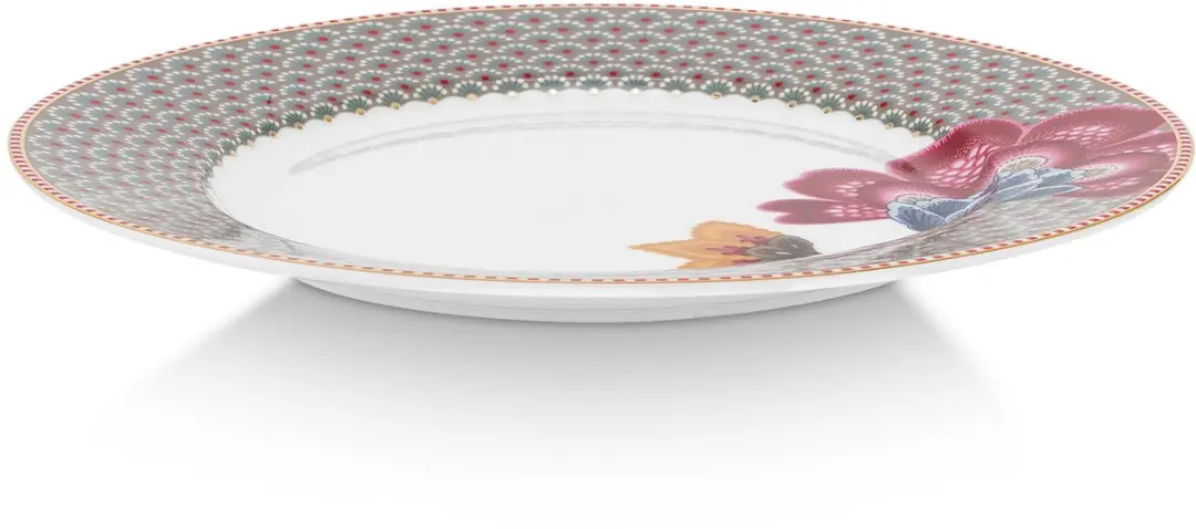 Pip Studio Blooming Tales Dinerbord 26.5cm - Porselein - Khaki