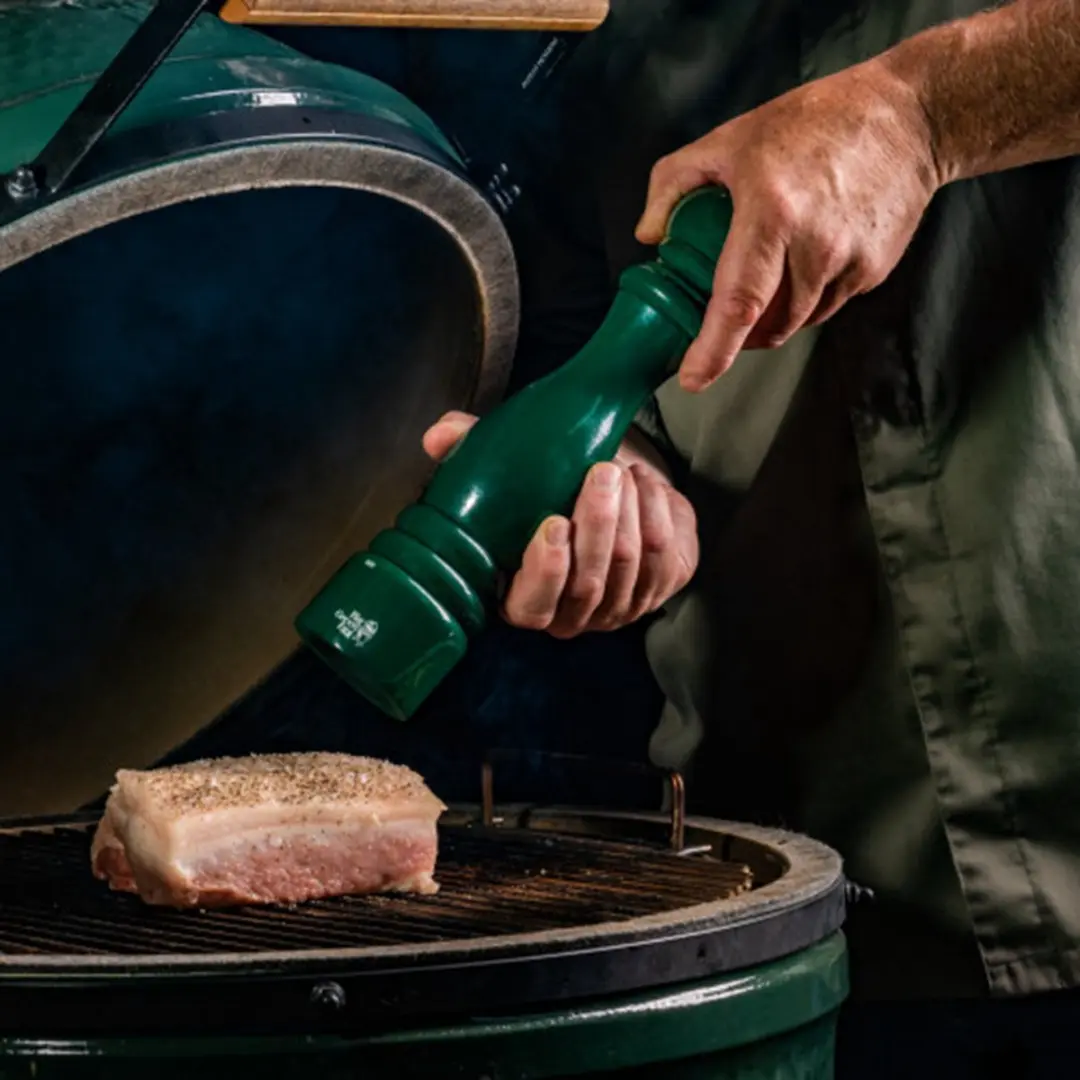 Big Green Egg X Peugeot Peper- en Zoutmolen 30cm - Limited Edition - Groen