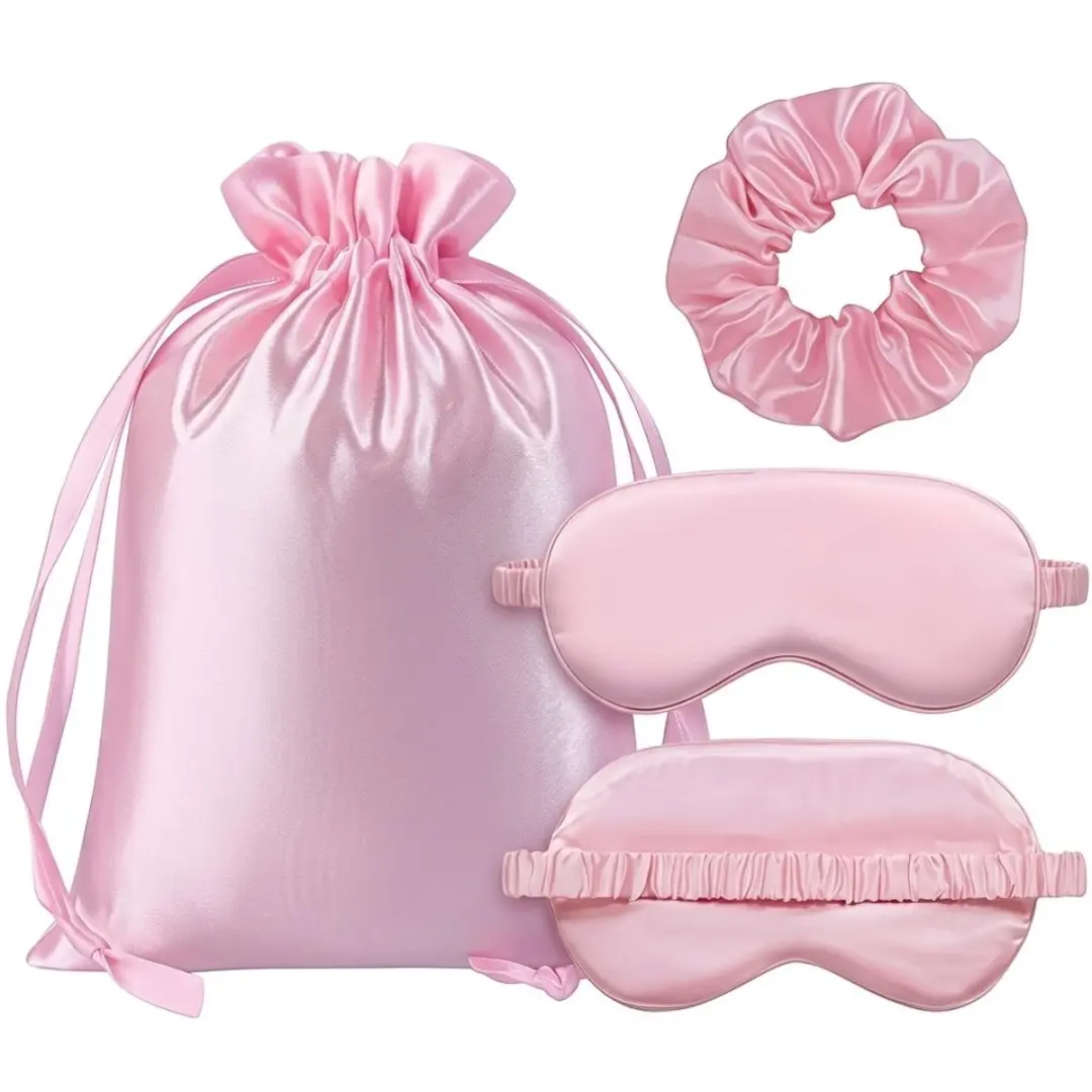 Nuvex Roze Reismasker 3-delig