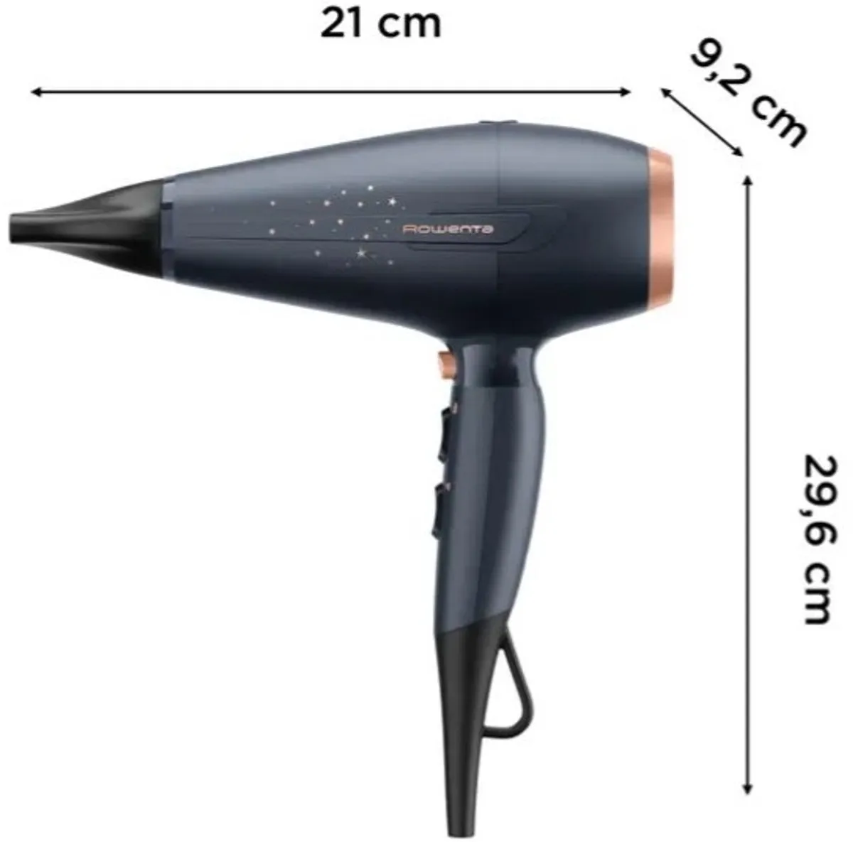 Rowenta CV7231F0 Pro Power+ Haardroger 2200W - Blauw/Rozig