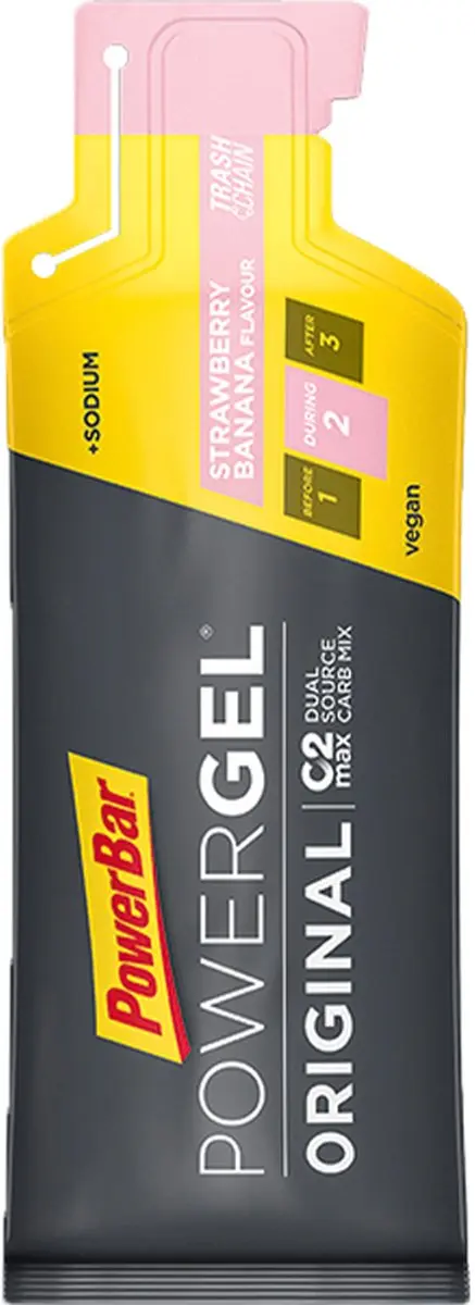 PowerBar PowerGel Original Aardbei-Banaan 24x41g