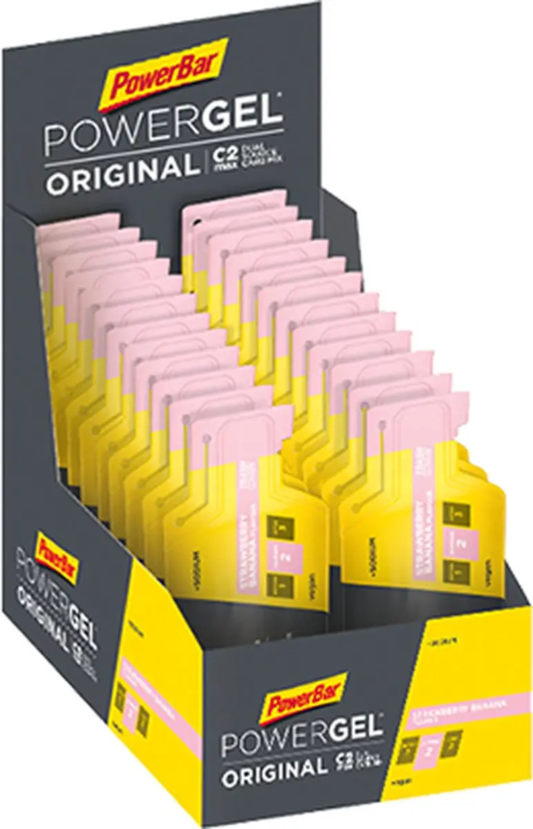 PowerBar PowerGel Original Aardbei-Banaan 24x41g