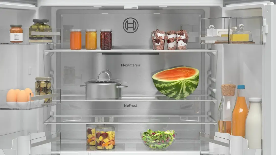 Bosch Serie 6 KFN96AXEA Koelkast-Vriescombinatie 605L - Zwart