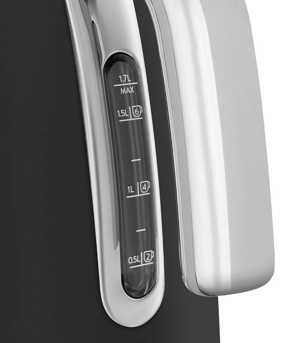 Smeg KLF03BLMEU Waterkoker 1,7L - Mat Zwart