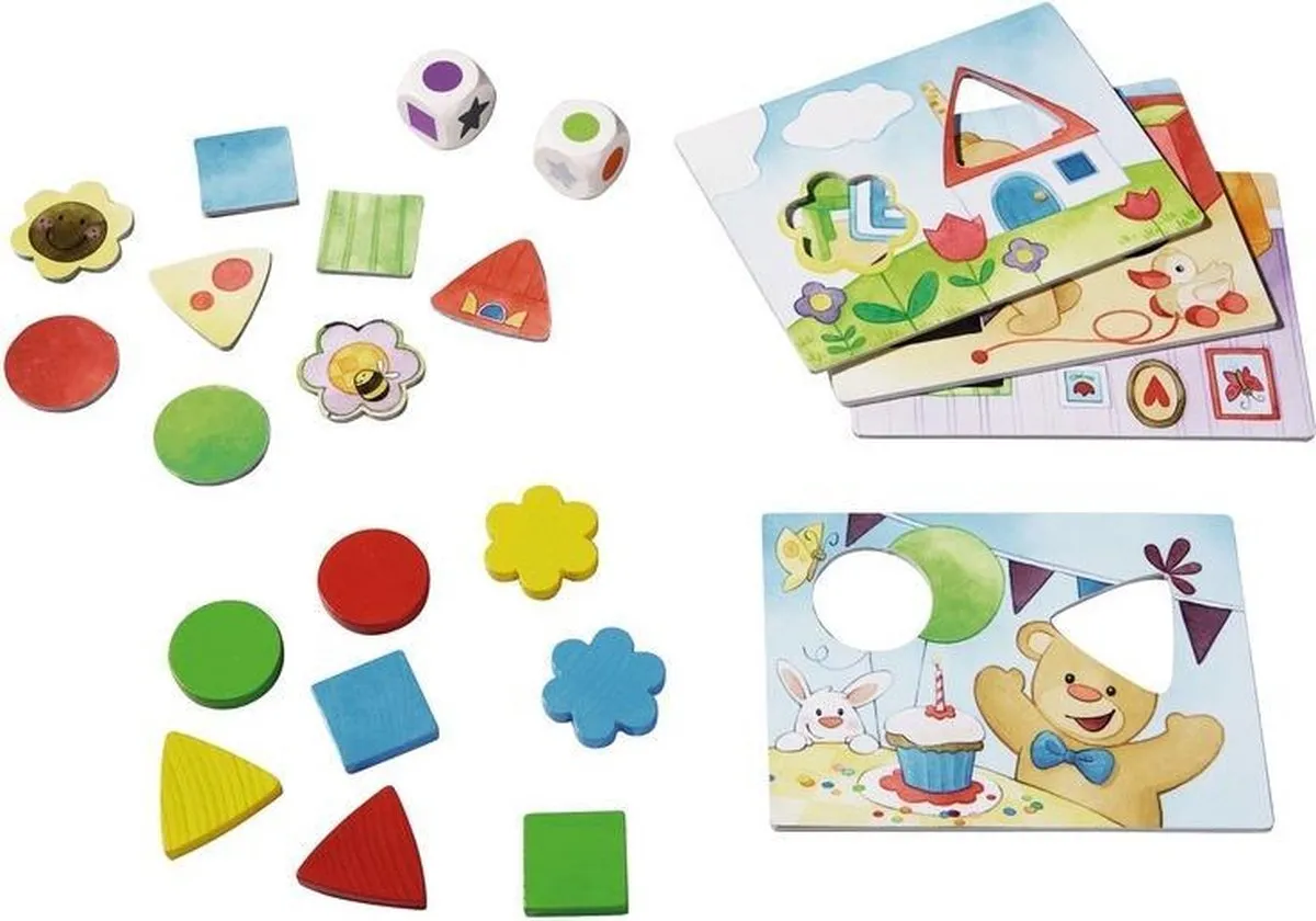Haba Les Couleurs et les Formes Educatief Spel 1005878002 - 1-5 Spelers