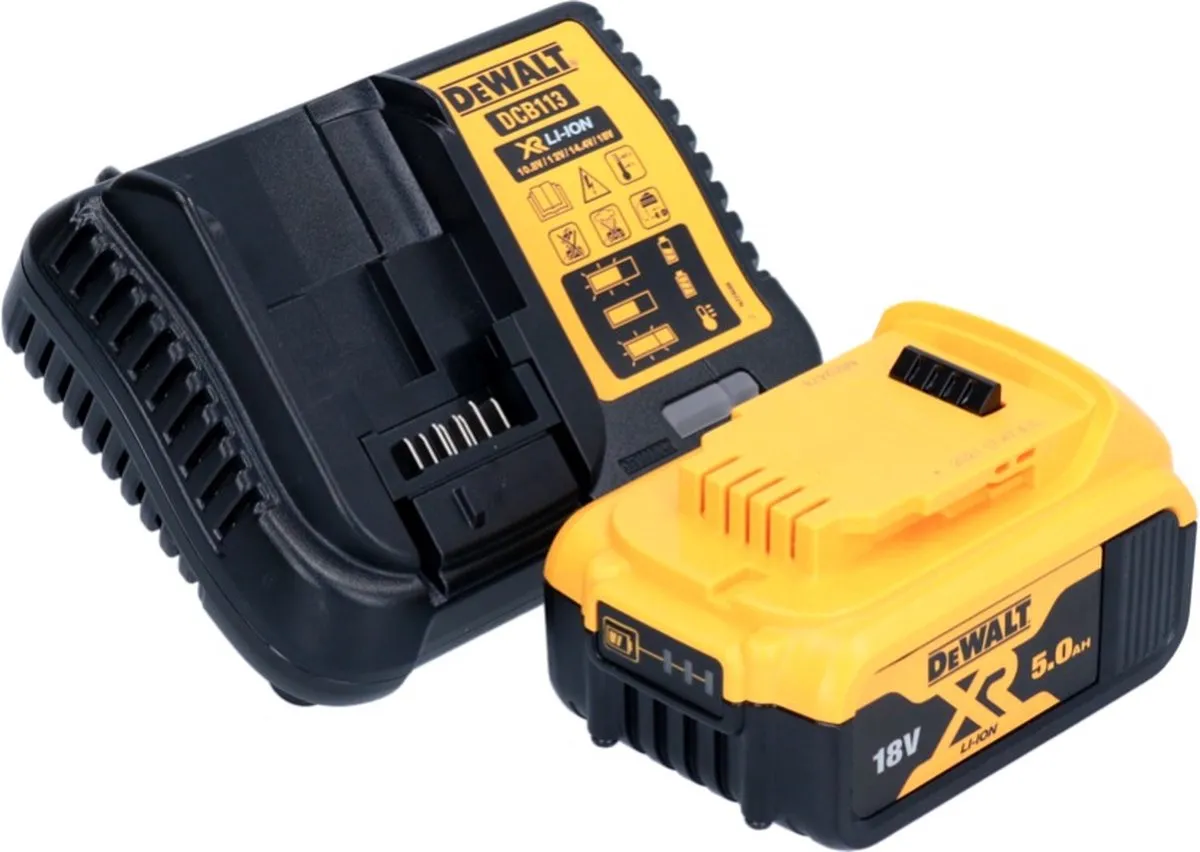 DeWalt DCF 887 P1 Slagmoersleutel 18V 205Nm - Borstelloos - 1x 5,0Ah
