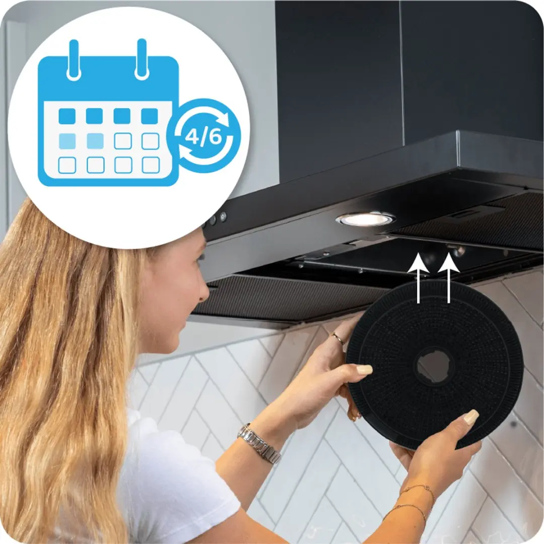 AEG ECFB02 Koolstoffilter - 2 Stuks - Zwart