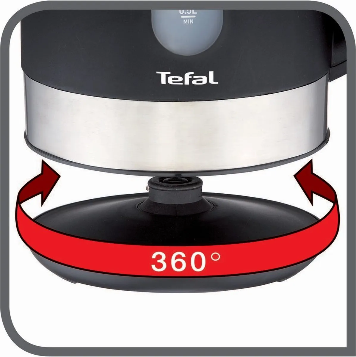 Tefal KO3308 Waterkoker 1,7L - 2400W - Zwart