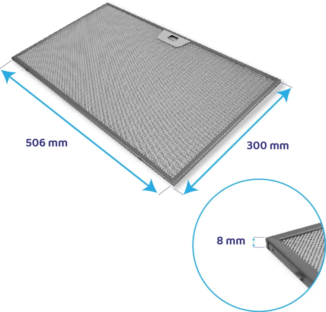 AEG Metaalfilter 4055135349 - 506x300x8mm