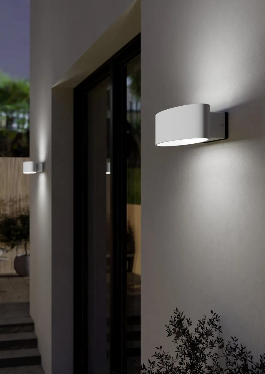 Eglo Chinoa Wandlamp Buiten LED - 27cm Wit