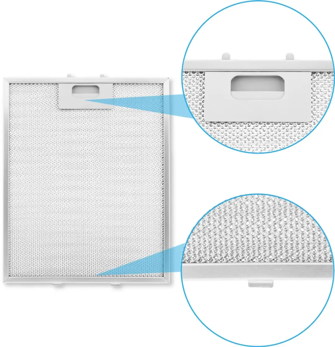 Smeg Metaalfilter 064091401 - Zilver