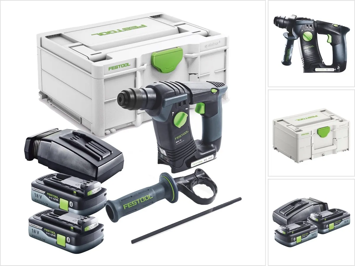 Festool BHC 18-Basic Accuklopboormachine 18V SDS Plus