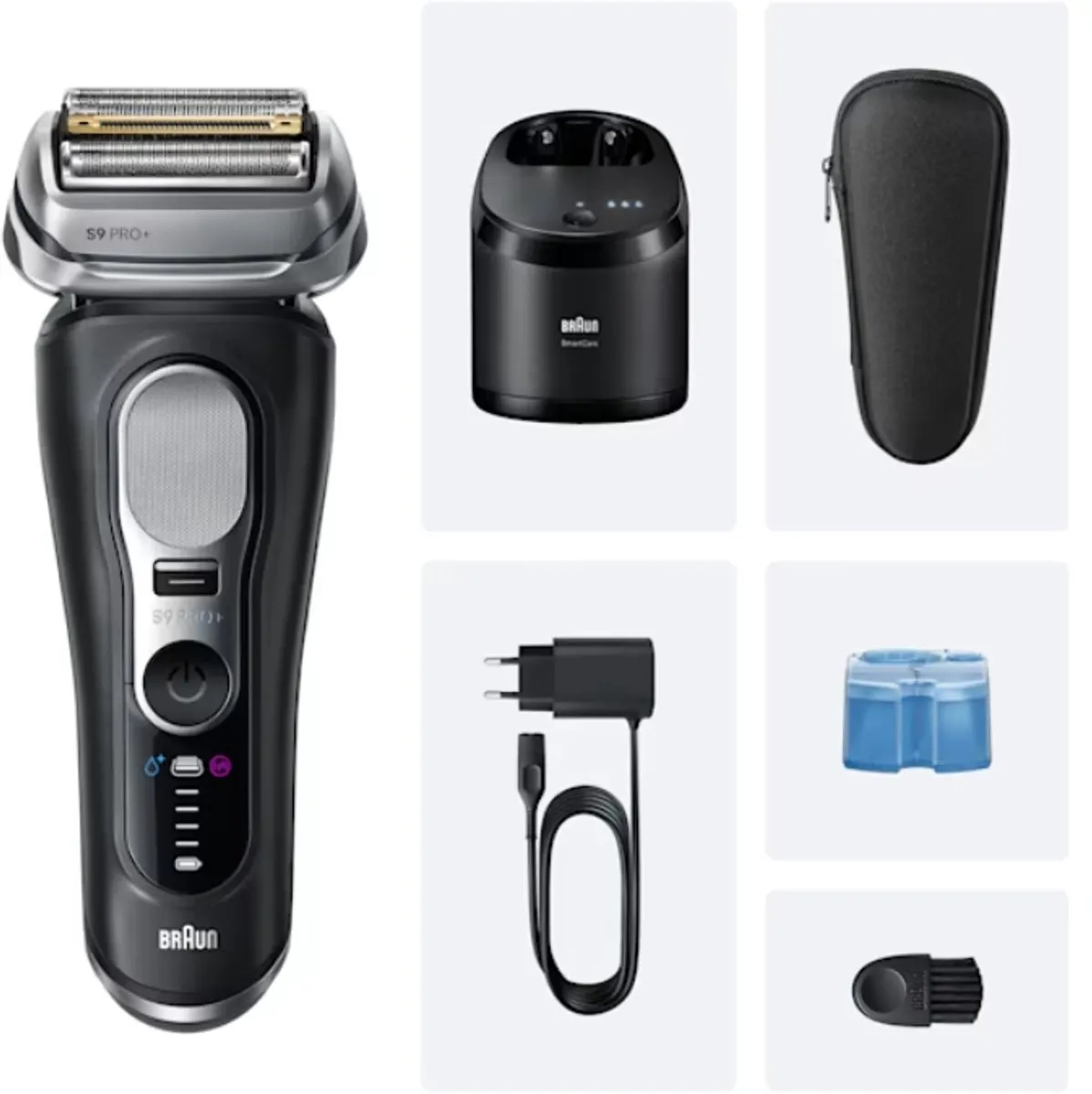 Braun Series 9 PRO+ 9660CC Scheerapparaat - Zwart
