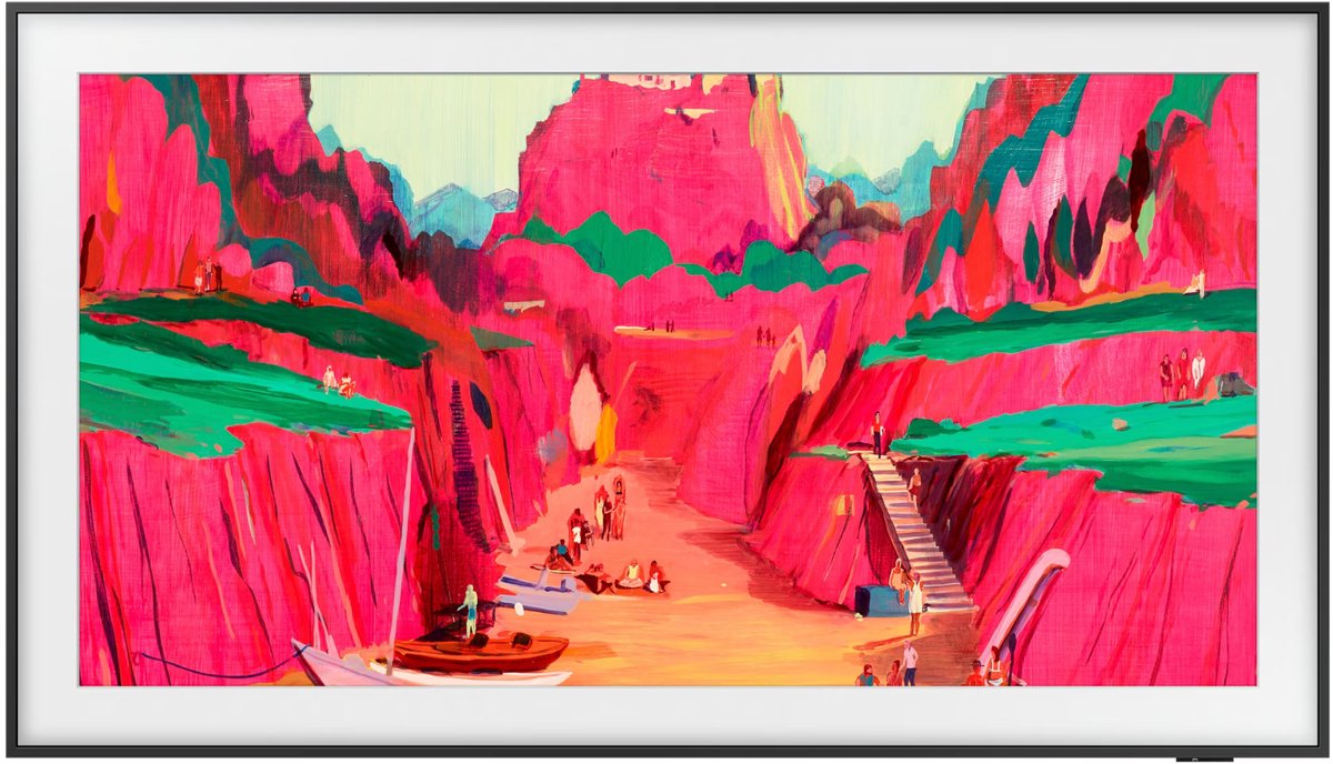 Samsung The Frame PRO QE75LS03FW - 75 Inch - 4K Neo QLED - 2025