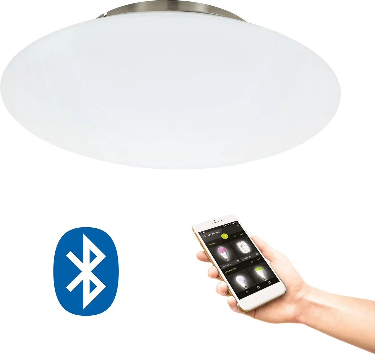 Eglo Frattina-C Slimme Plafondverlichting Bluetooth