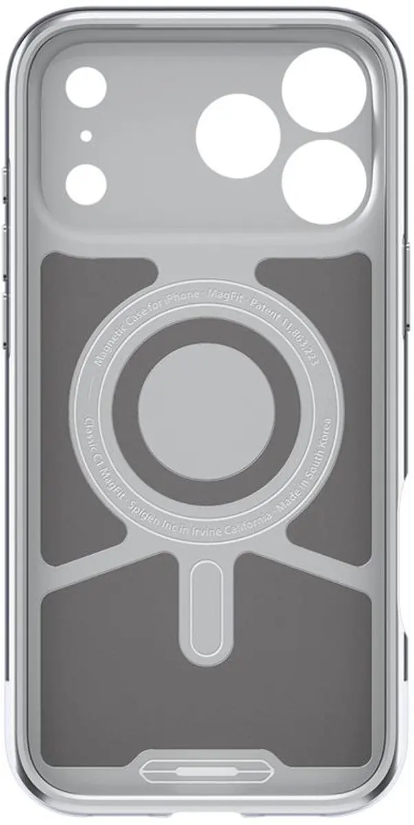 Spigen Classic C1 MagSafe iPhone 17 Pro Max Hoesje - Transparent