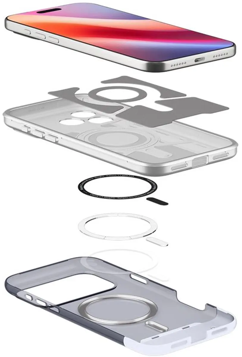 Spigen Classic C1 MagSafe iPhone 17 Pro Max Hoesje - Transparent