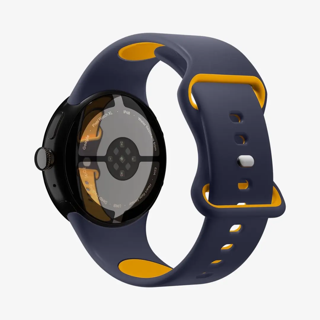 Spigen Nano Pop Band Blauwpaars Marineblauw - Google Pixel Watch 4/3 45mm - afbeelding 6 van 6