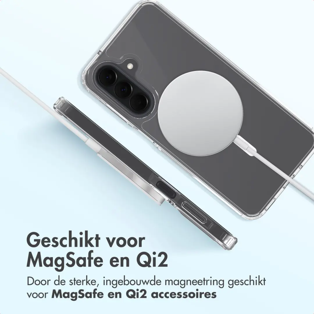 Accezz Xtreme Impact Backcover Samsung Galaxy A27 - Transparant met MagSafe Ring