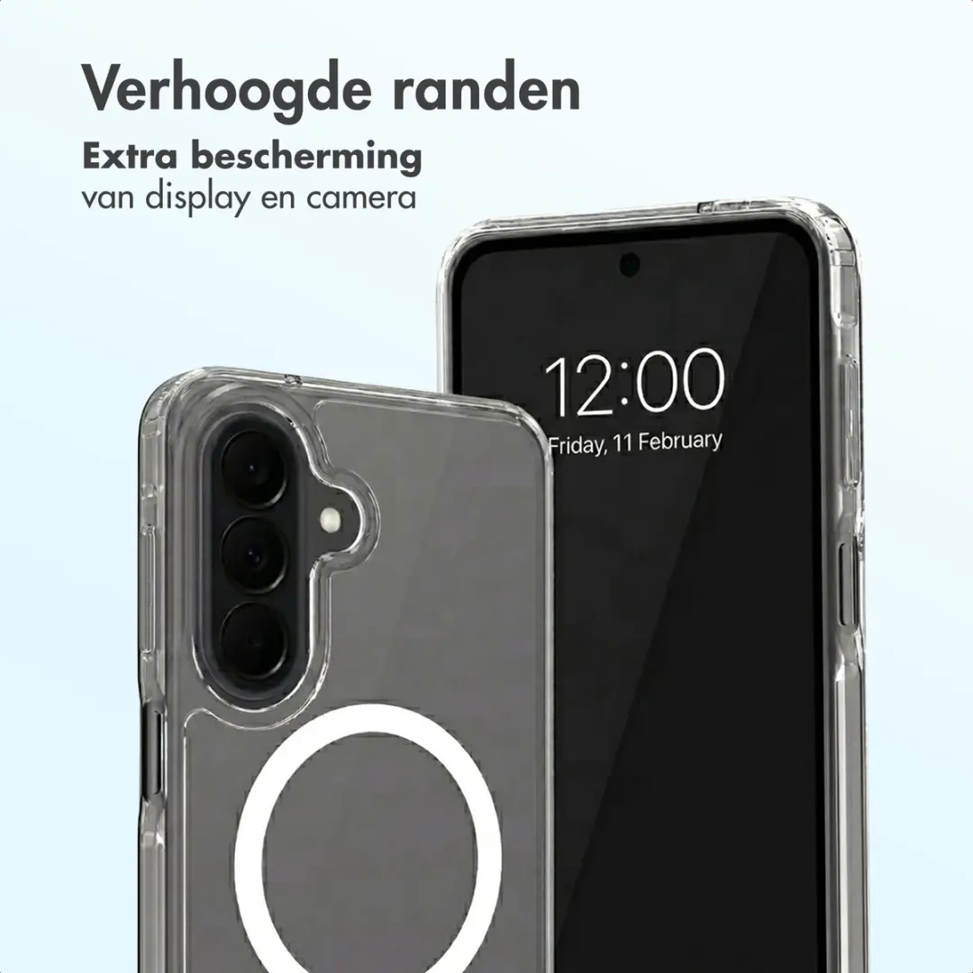 Accezz Xtreme Impact Backcover Samsung Galaxy A27 - Transparant met MagSafe Ring