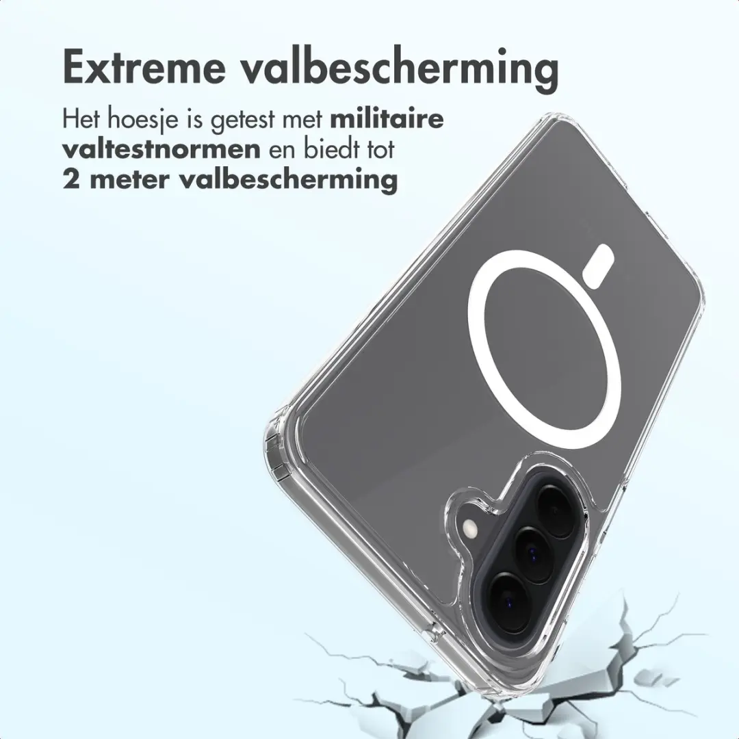 Accezz Xtreme Impact Backcover Samsung Galaxy A27 - Transparant met MagSafe Ring