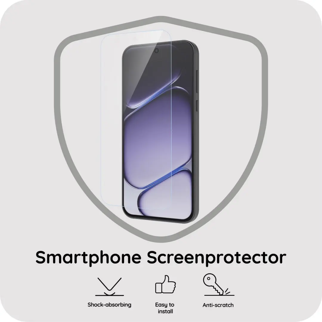 Just in Case Screenprotector OnePlus Nord 6 - Gehard Glas