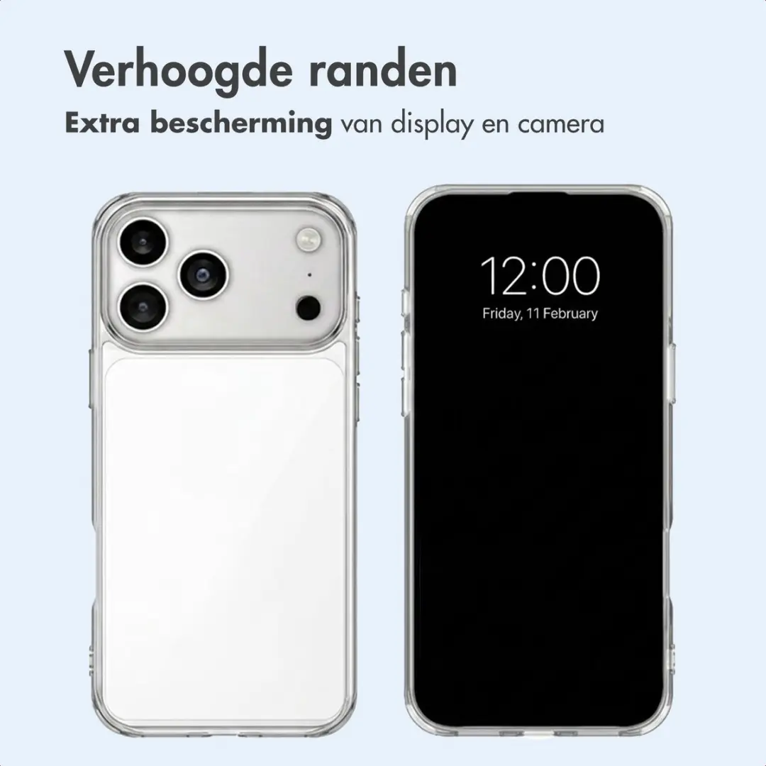Imoshion Hoesje iPhone 17 Pro Max Transparant