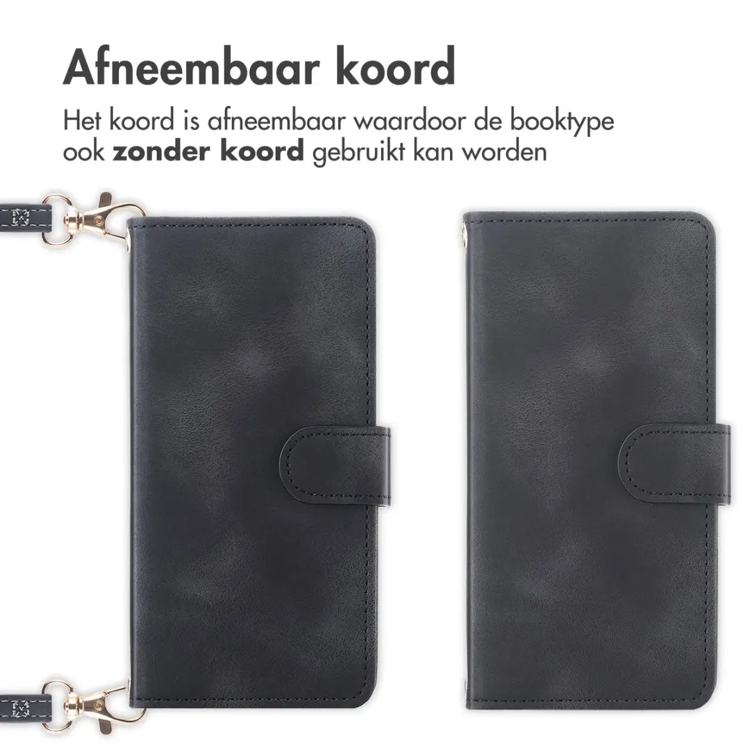 imoshiion Bookcase Hoesje Samsung Galaxy A27 - 3 Stuks - Zwart