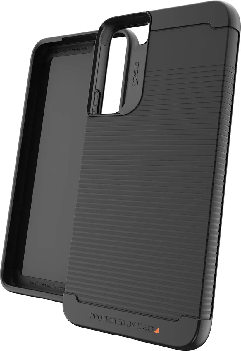 Gear4 Siliconen Hoesje Samsung Galaxy S22 Plus - Zwart - 702009122 - afbeelding 6 van 6