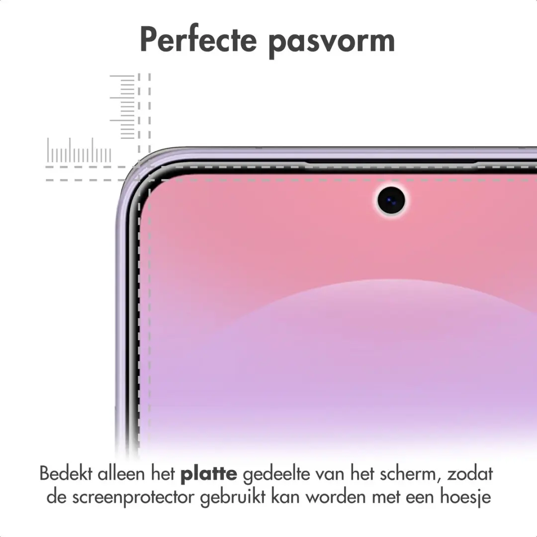 imoshiion Screenprotector Gehard Glas 3 Stuks - Samsung Galaxy A27