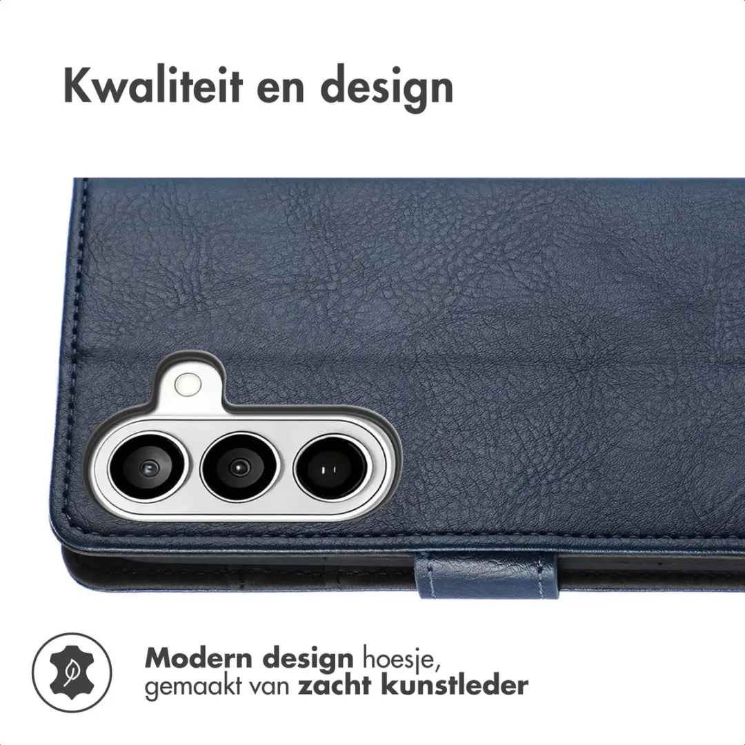 Imoshion Hoesje Samsung Galaxy A27 - 3 Pasjes - Donkerblauw