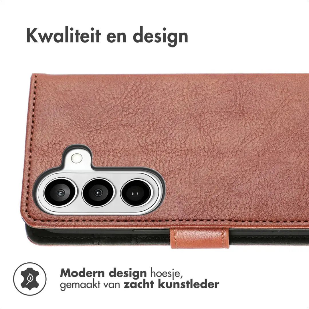 Imoshion Hoesje Samsung Galaxy A27 - 3 Pasjes - Bruin
