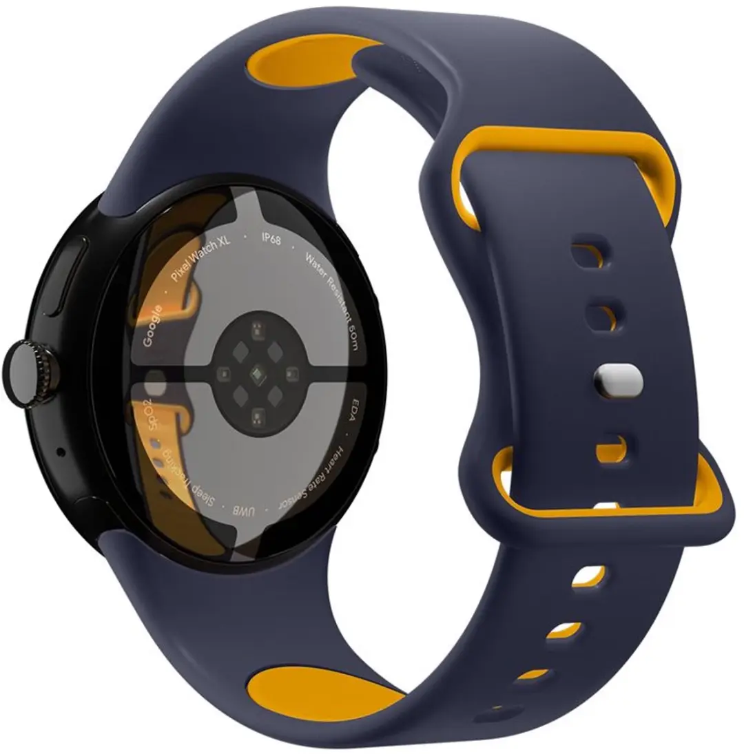 Spigen Nano Pop Band Blauwpaars Marineblauw - Google Pixel Watch 41mm - afbeelding 6 van 6