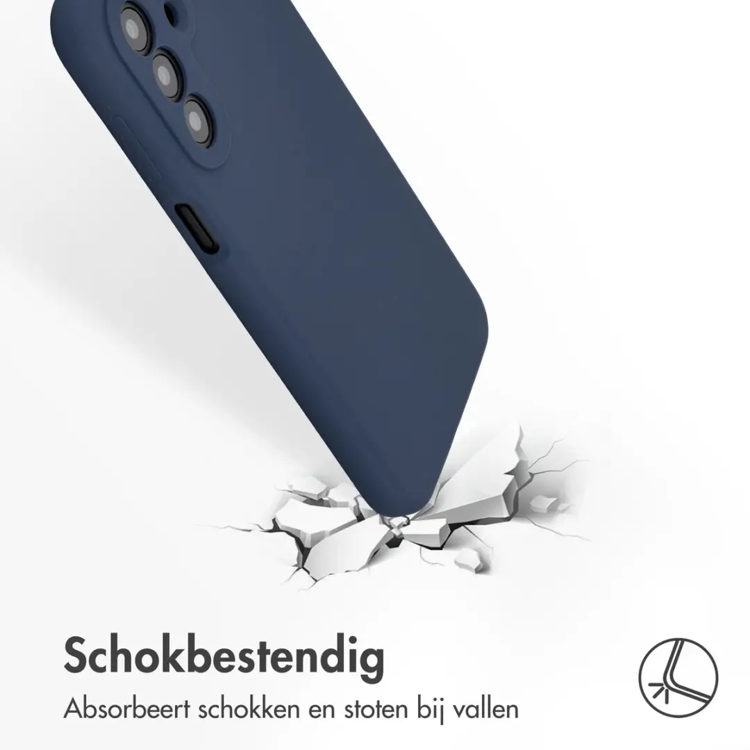 Accezz Hoesje Samsung Galaxy A27 - Donkerblauw