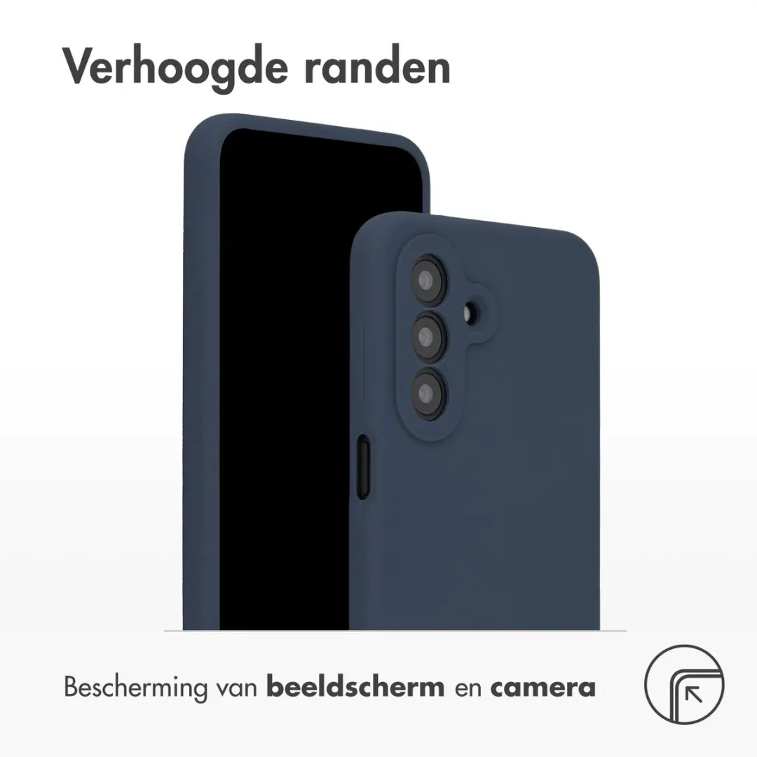 Accezz Hoesje Samsung Galaxy A27 - Donkerblauw