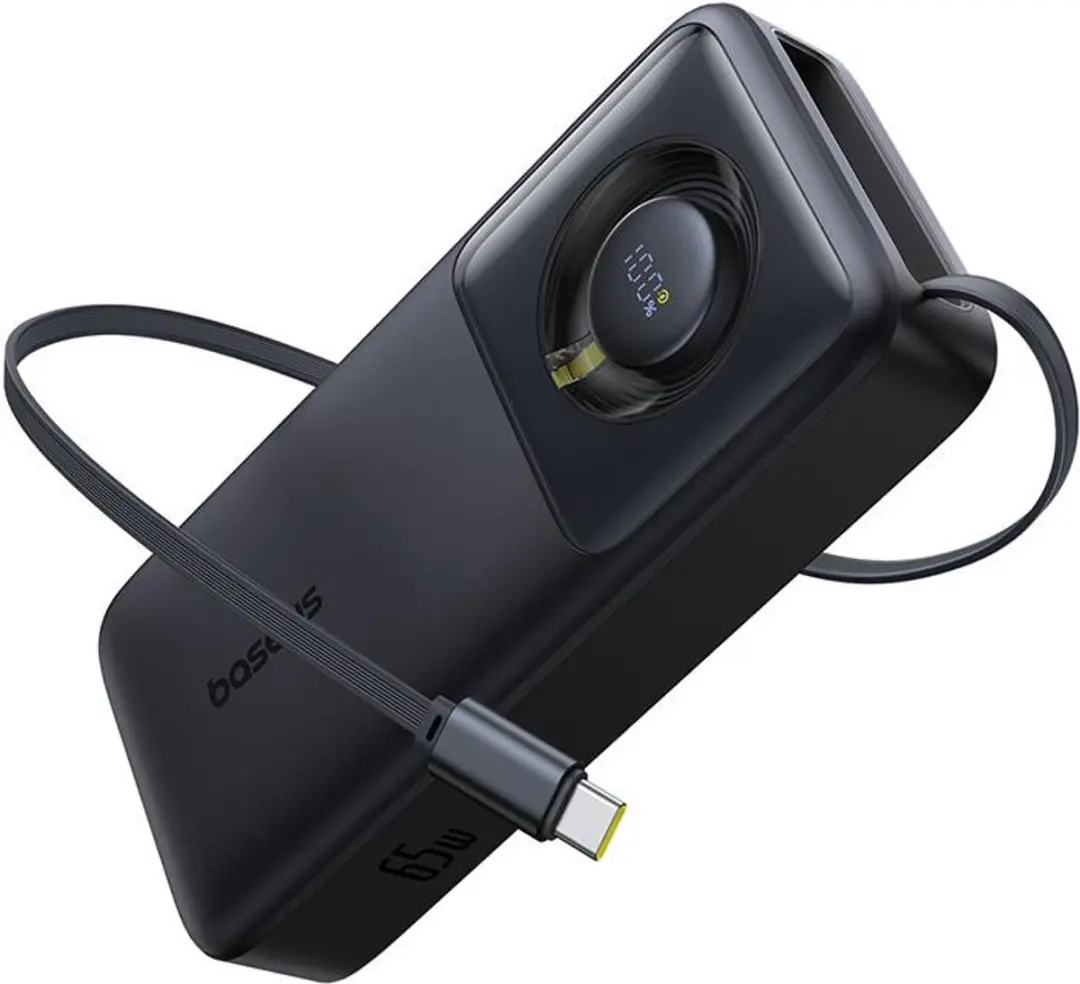Baseus Free2Pull Powerbank 20000mAh 65W - Transparent