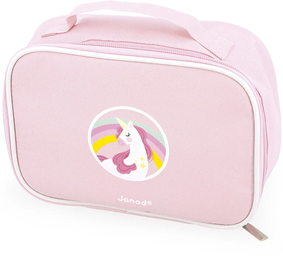 Janod Unicorn Beauty Case - 10 Houten Make-up Accessoires