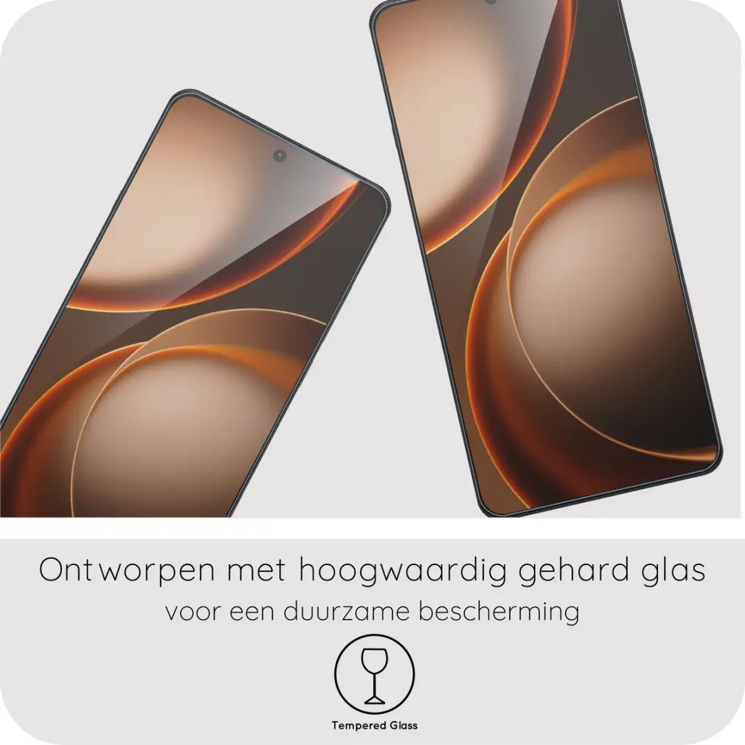 Just in Case Oppo Find X9 Ultra Screenprotector - Verhard Glas